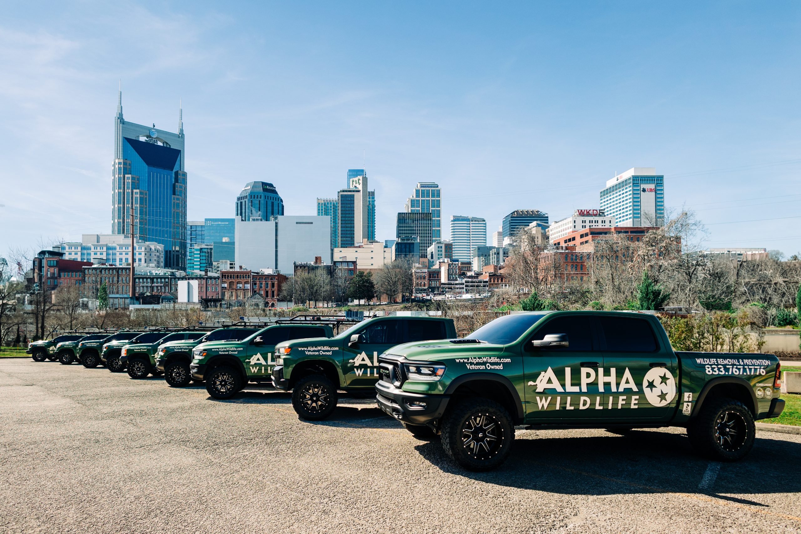 Alpha Wildlife Nashville Trucks