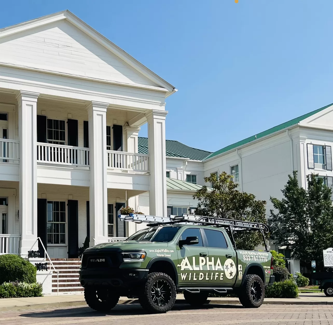 Alpha Wildlife Removal Memphis Trucks