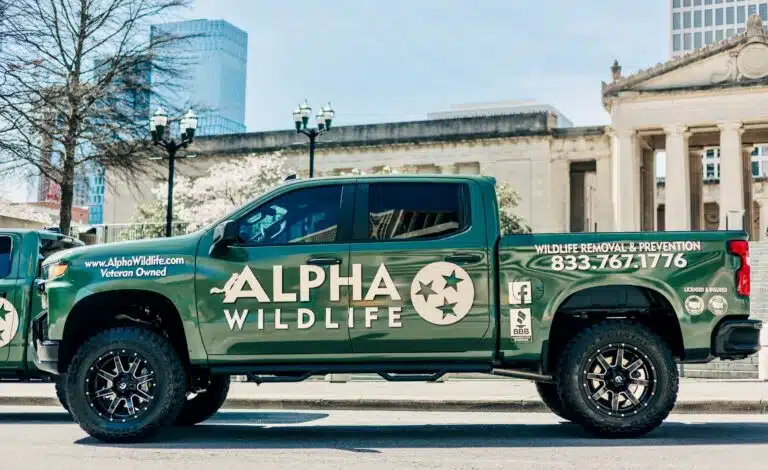Alpha Truck parked