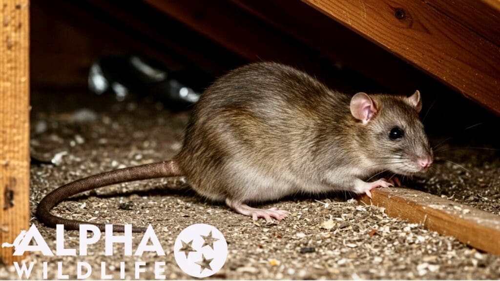 Rat in attic