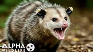 Possum hissing